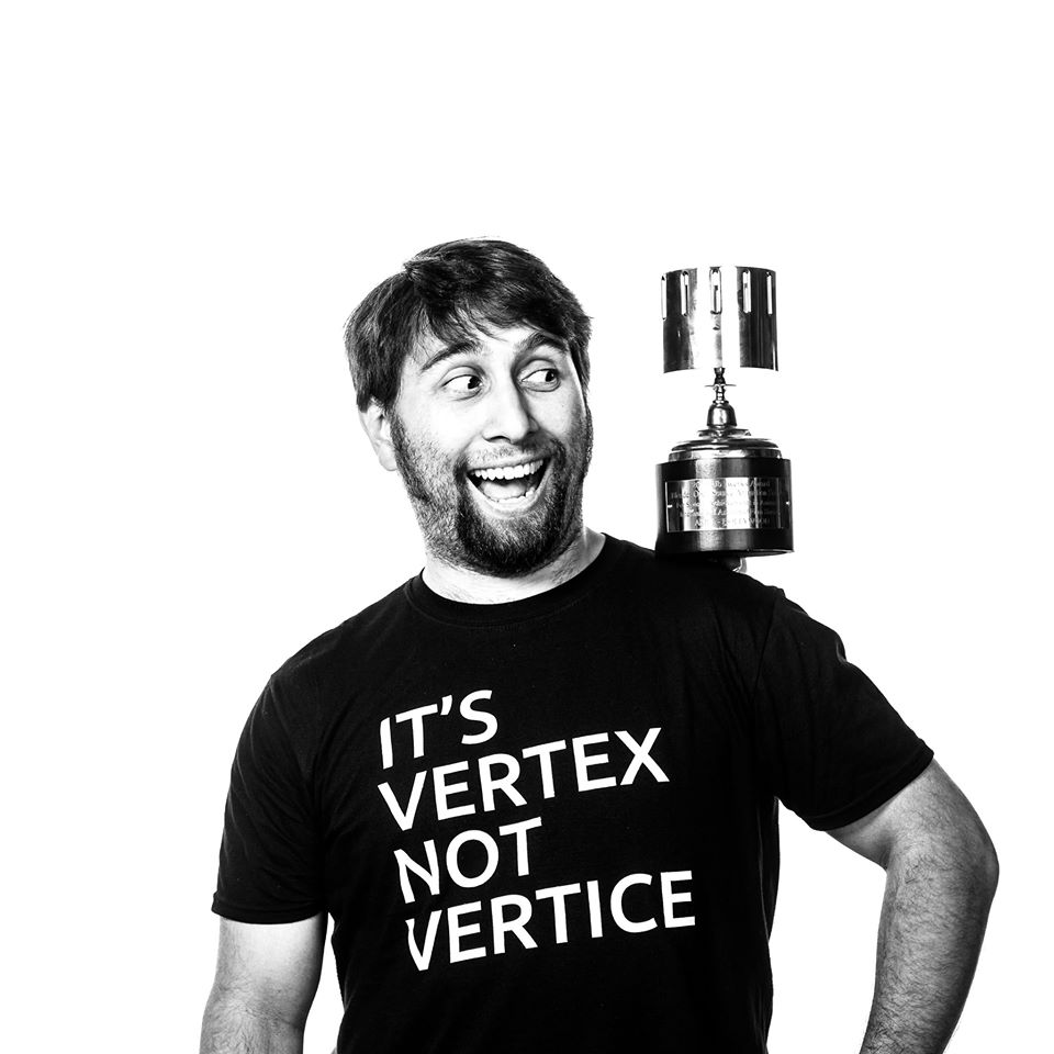 My goofy face wearing my goofy shirt